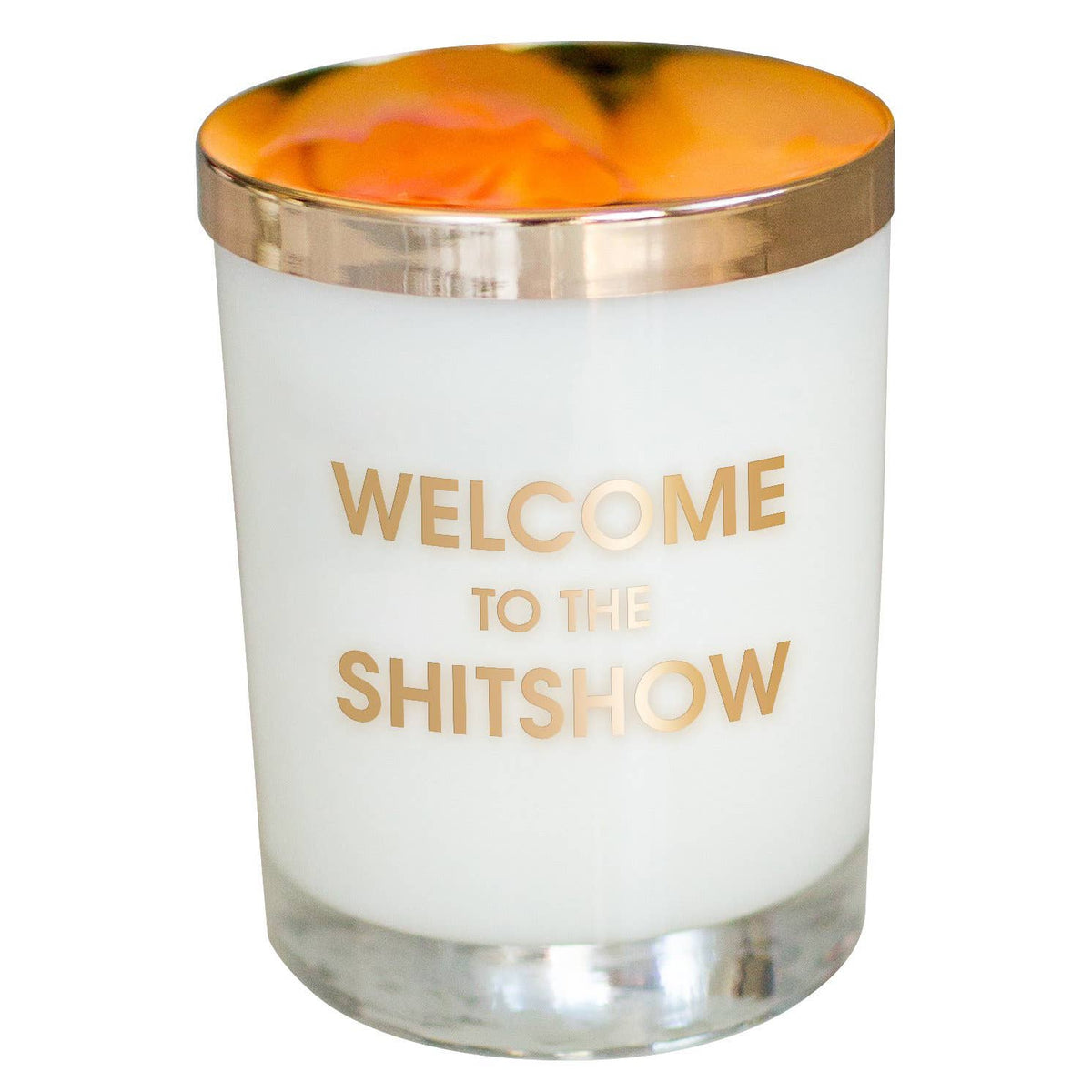 Welcome to the Shitshow Candle on the Rocks--Lemons and Limes Boutique