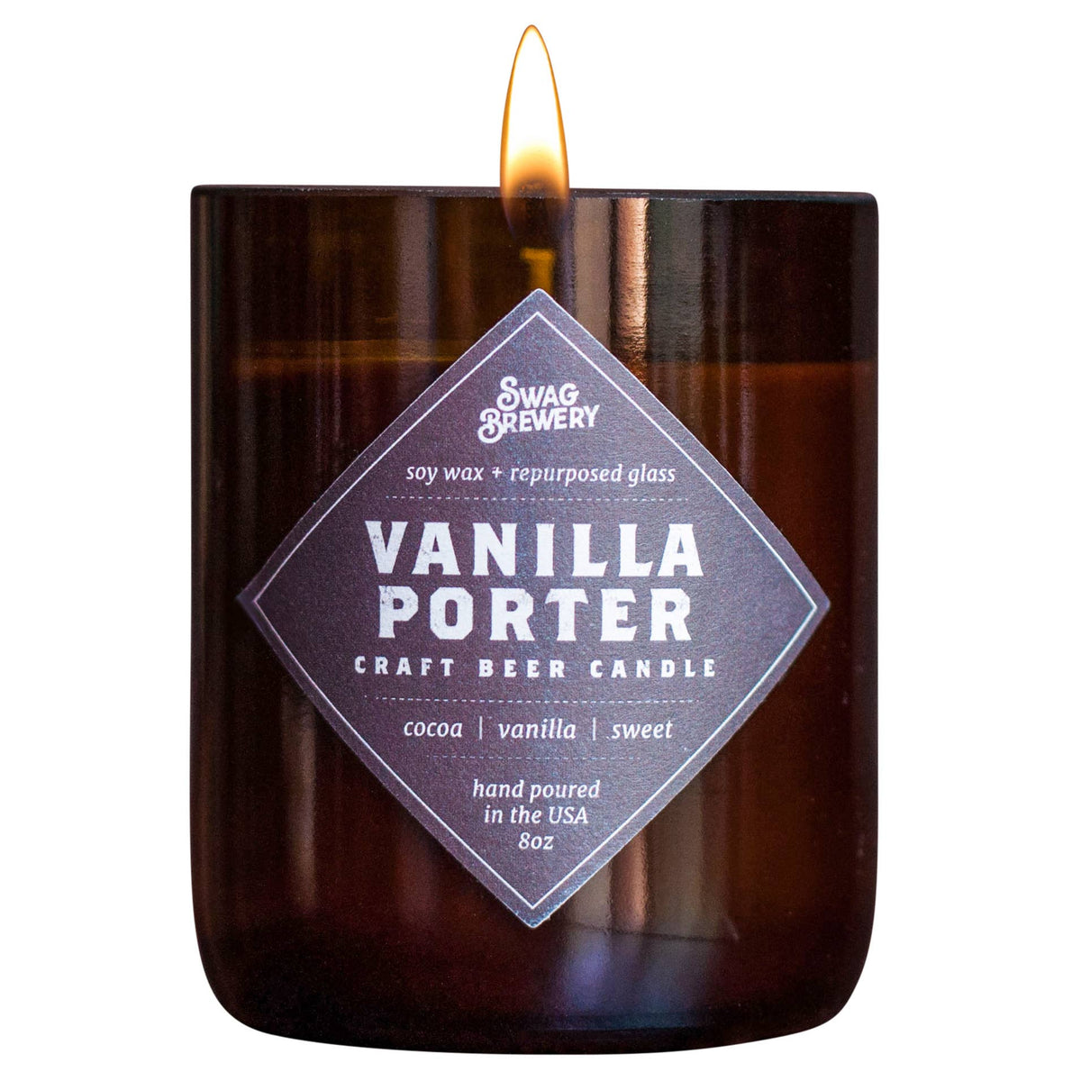 Swag Brewery - Vanilla Porter Brew Candle--Lemons and Limes Boutique