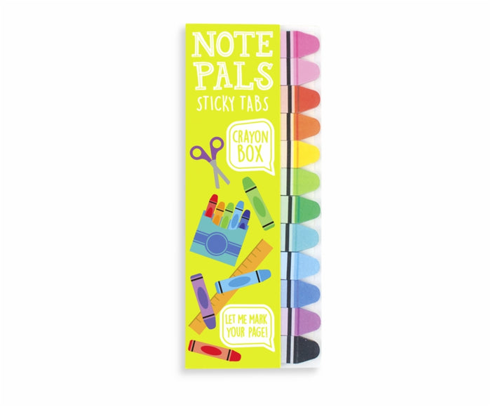 Note Pals Sticky Note Pad - Crayon Box-Lemons and Limes Boutique