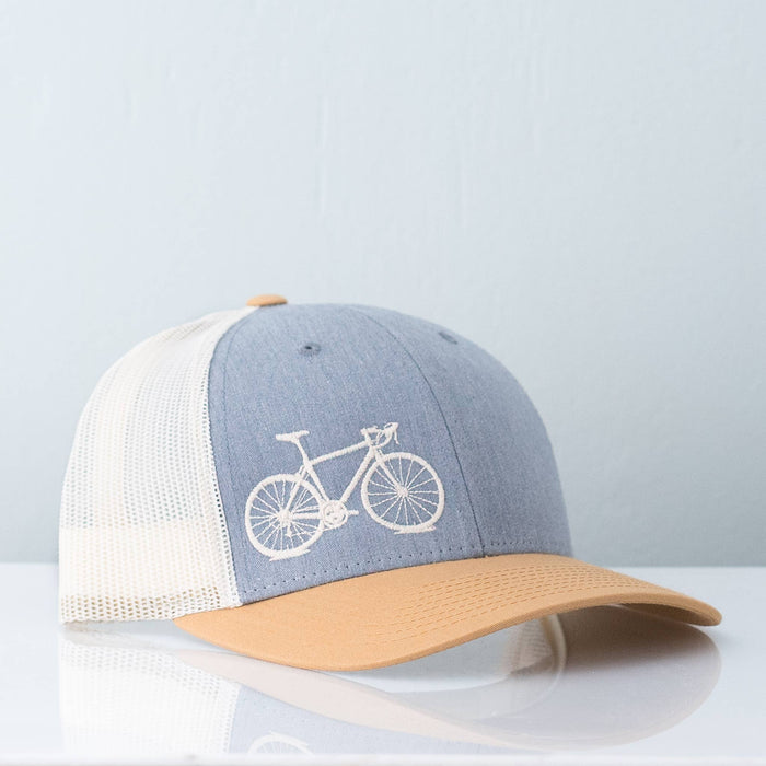 Road Bike Trucker Hat - Birch-Lemons and Limes Boutique