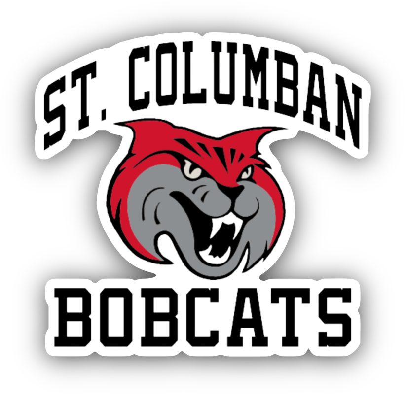 Saint Columban Vinyl Sticker 2.5