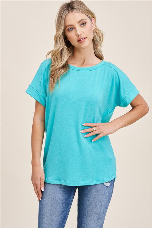 Alicia Drop Sleeve Top-Lemons and Limes Boutique