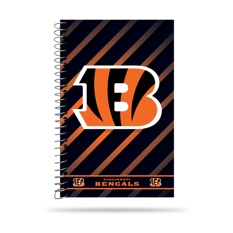 NFL Cincinnati Bengals Small Spiral Notebook--Lemons and Limes Boutique