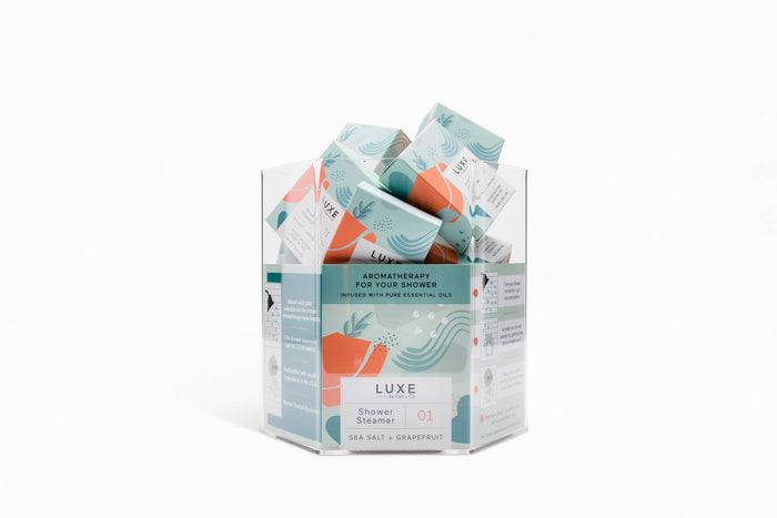 Luxe Sea Salt + Grapefruit Shower Steamer--Lemons and Limes Boutique