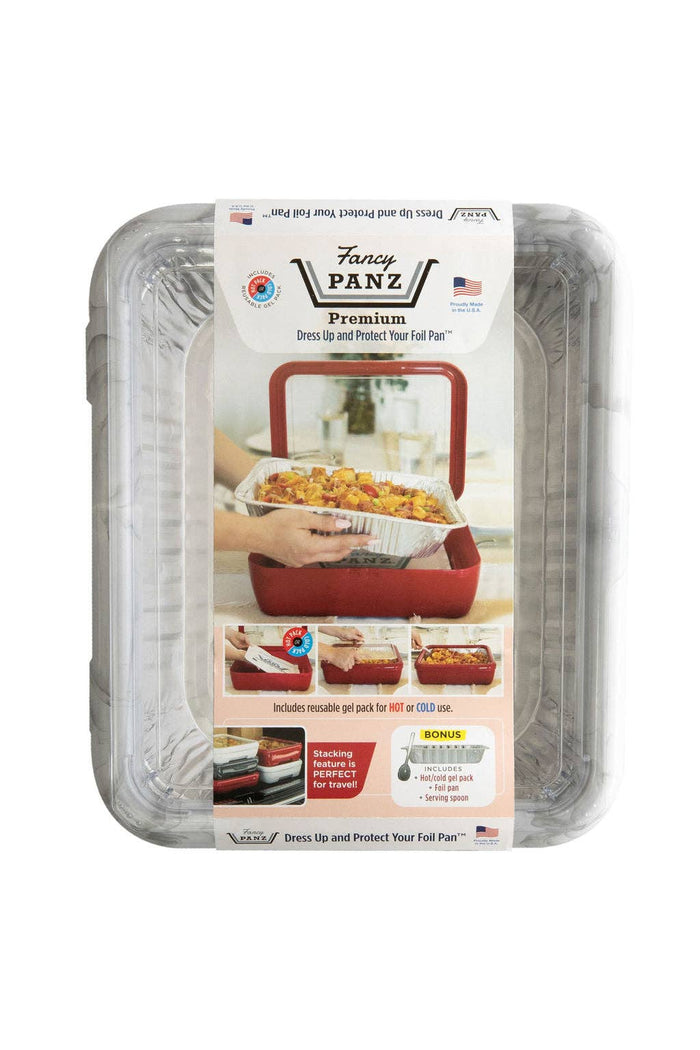 Fancy Panz® Premium - White/Grey Marble, Includes Hot/Cold Gel Pack-Lemons and Limes Boutique
