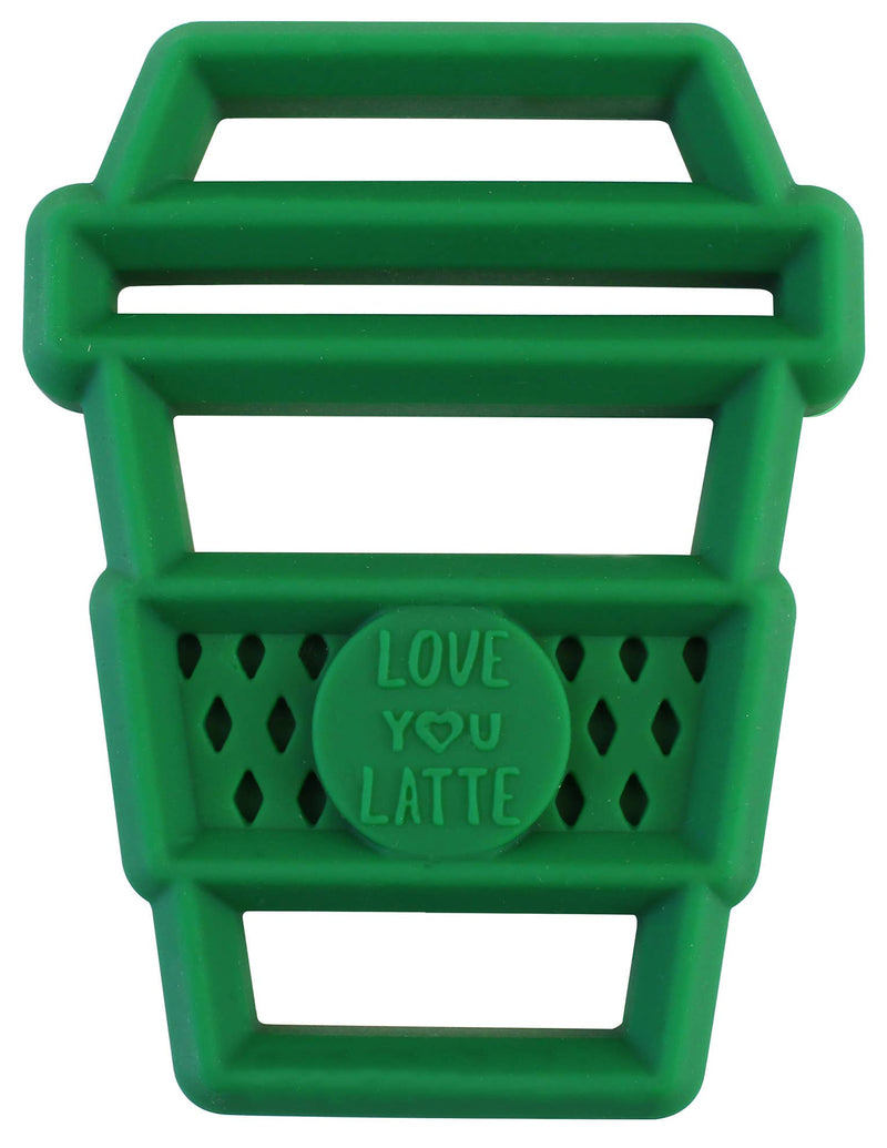 Chew Crew™ Silicone Baby Teether in Latte by Itzy Ritzy--Lemons and Limes Boutique