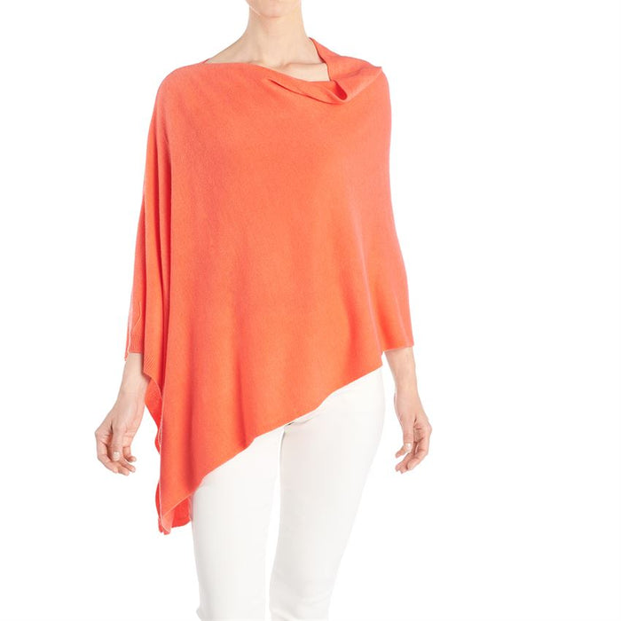 Lightweight Poncho in Melon-Lemons and Limes Boutique