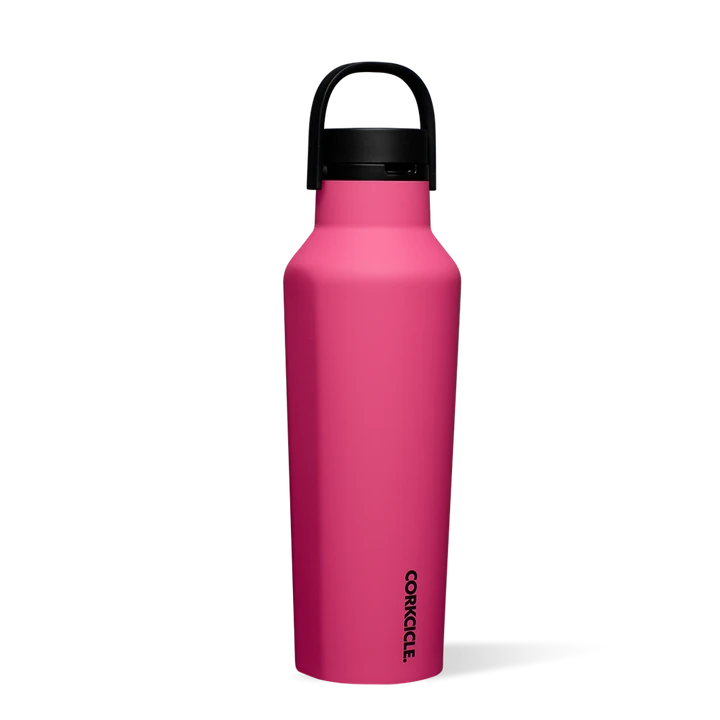 20oz Sport Canteen in Dragonfruit Corkcicle-Lemons and Limes Boutique