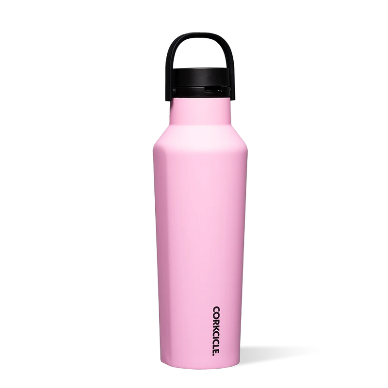 32oz Sport Canteen in Sun-Soaked Pink Corkcicle-Lemons and Limes Boutique