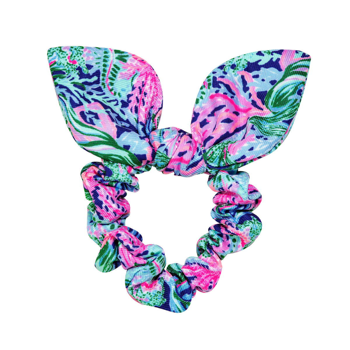 Lilly Pulitzer Scrunchie in Bringing Back Mermaid-Lemons and Limes Boutique