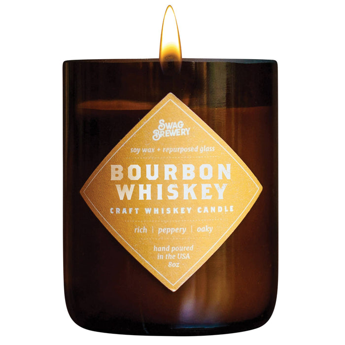 Swag Brewery - Bourbon Whiskey Brew Candle--Lemons and Limes Boutique