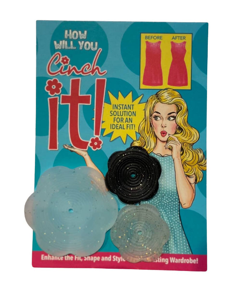 Cinch it! Variety Pack - Cinch it! Clothing Clip to Alter Fit & Style Dress, Blouse Cinch it! Variety Pack - Cinch it! Clothing Clip to Alter Fit & Style Dress, Blouse
