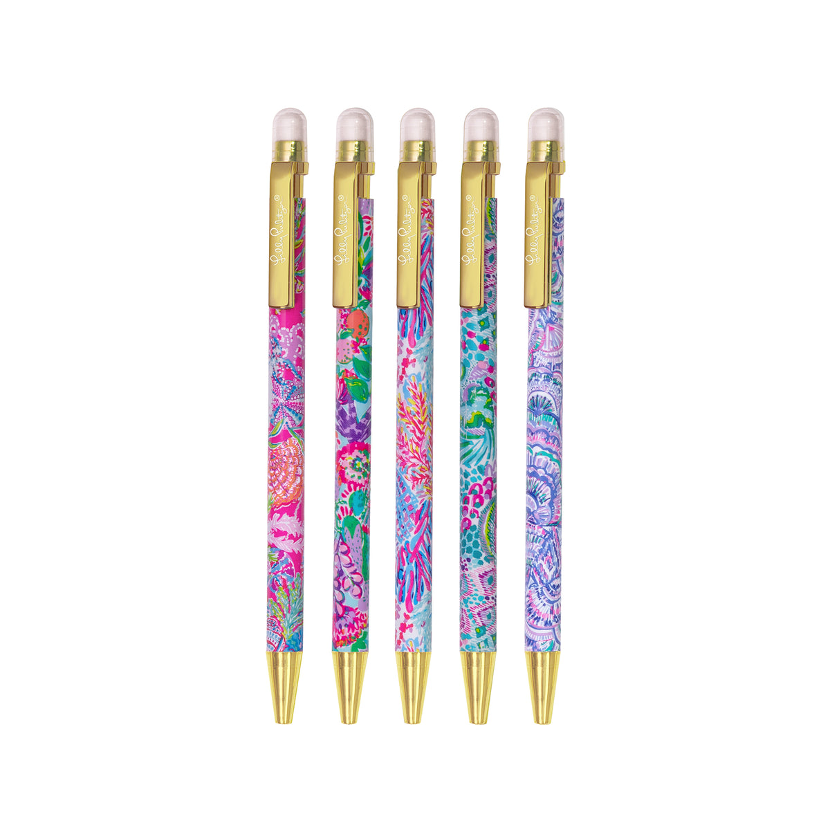 Lilly Pulitzer Mechanical Pencil Set Assorted-Lemons and Limes Boutique