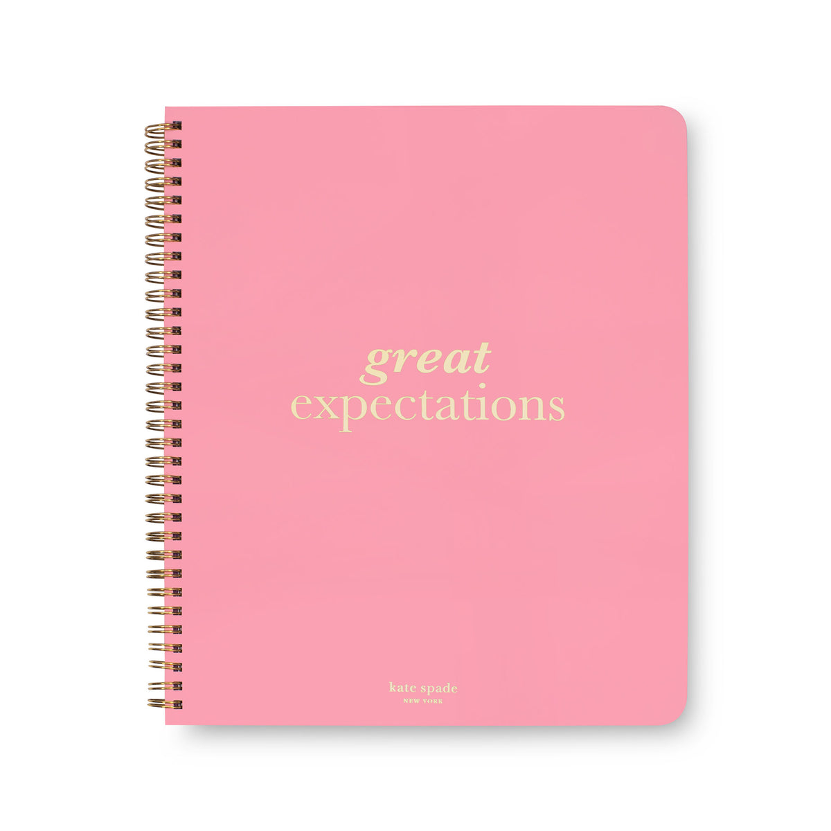 Large Spiral Notebook, Great Expectations by Kate Spade--Lemons and Limes Boutique