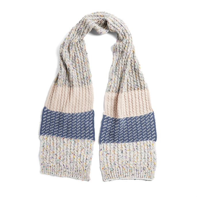 Lumi Scarf-Blush/Navy-Lemons and Limes Boutique