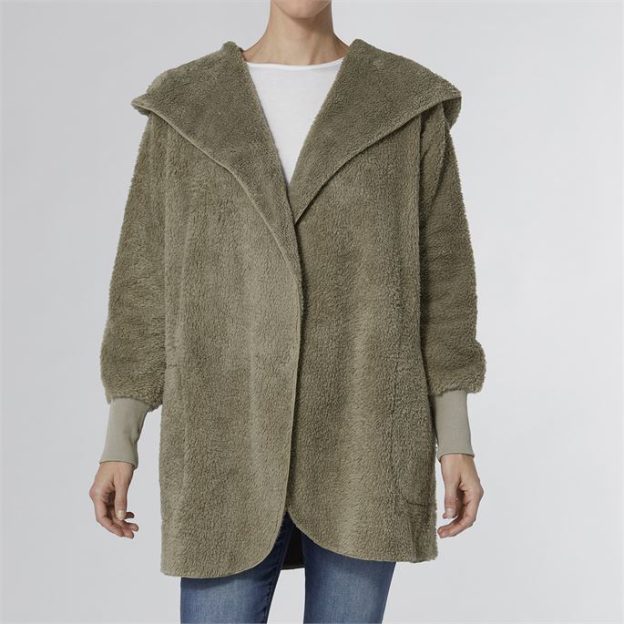 Sawyer Cozy Oversized Open Cardigan-Moss-Lemons and Limes Boutique