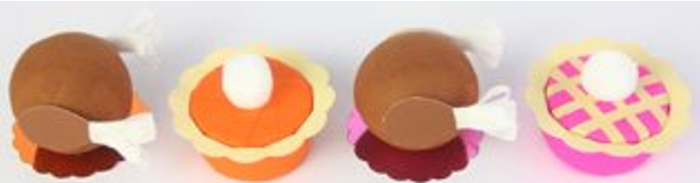 Turkey & Pie Thanksgiving Surprise Balls-Lemons and Limes Boutique