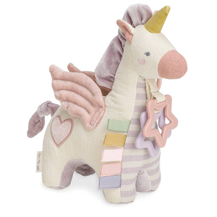 Unicorn Link & Love™ Activity Plush with Teether Toy--Lemons and Limes Boutique