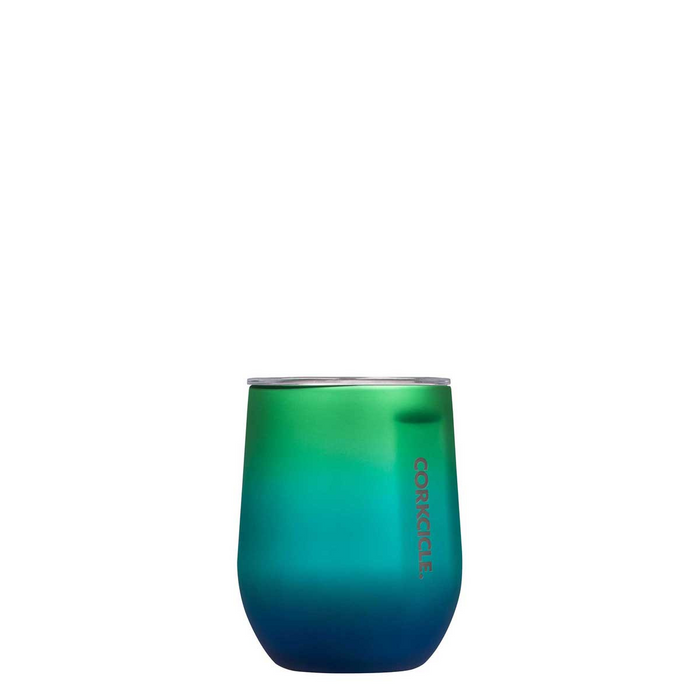 Corkcicle Stemless Cup in Chameleon-Lemons and Limes Boutique
