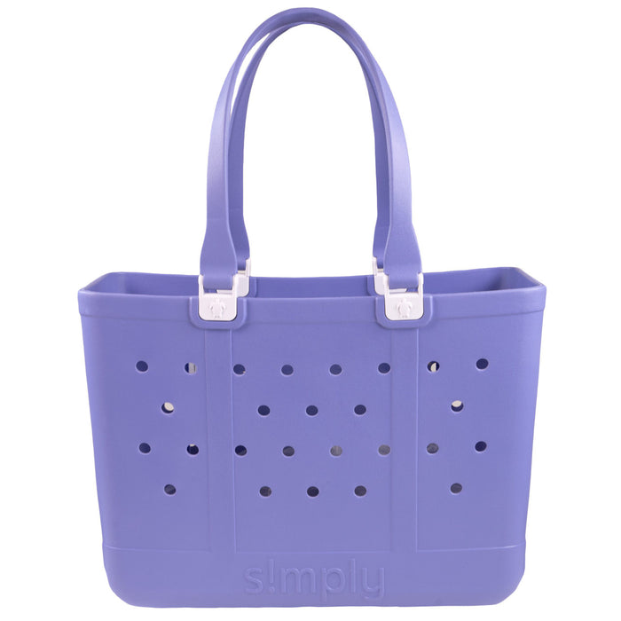 Simply Southern SimplyTote Mini in Iris-Lemons and Limes Boutique