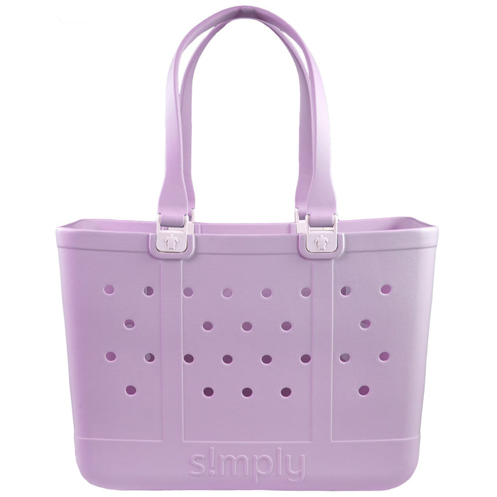 Simply Southern SimplyTote Mini in Orchid-Lemons and Limes Boutique