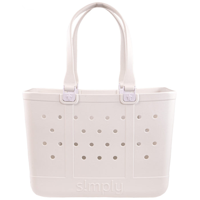 Simply Southern SimplyTote Mini in White-Lemons and Limes Boutique