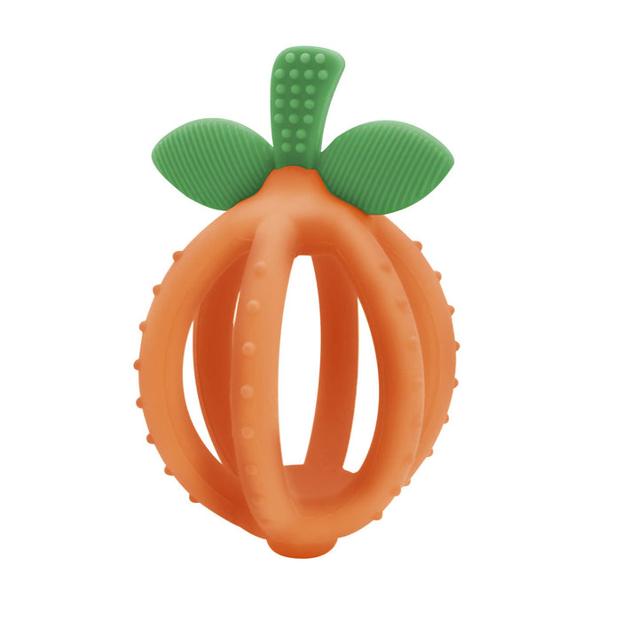 Clementine IBitzy Biter™ Teething Ball Baby Teether--Lemons and Limes Boutique