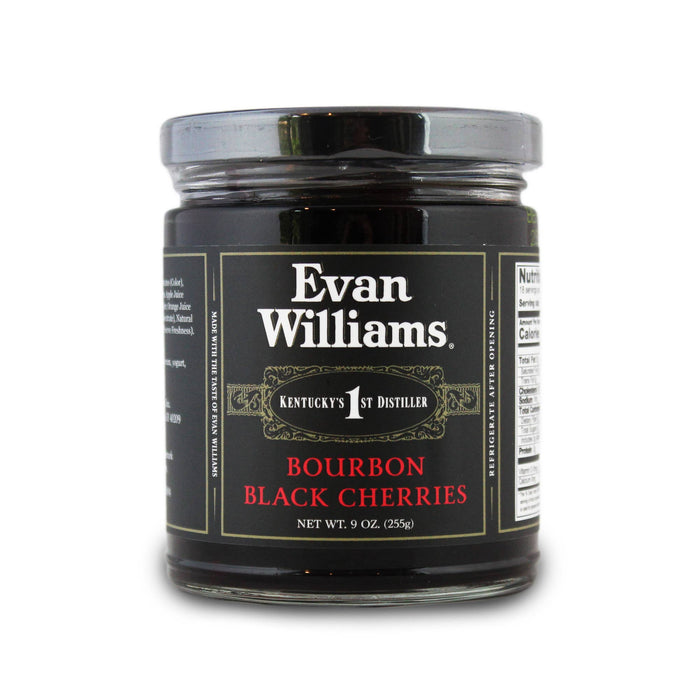 Evan Williams Black Cocktail Cherries--Lemons and Limes Boutique