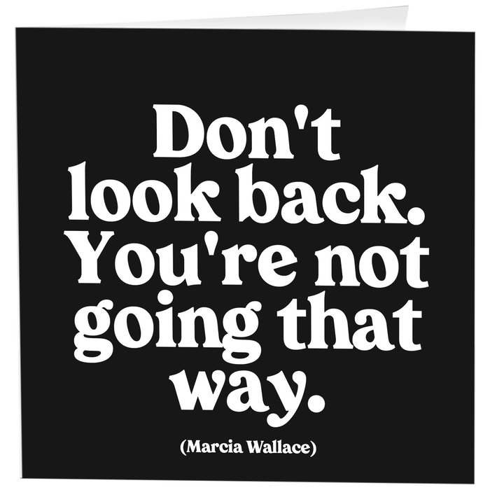 Don't Look Back Card-Lemons and Limes Boutique