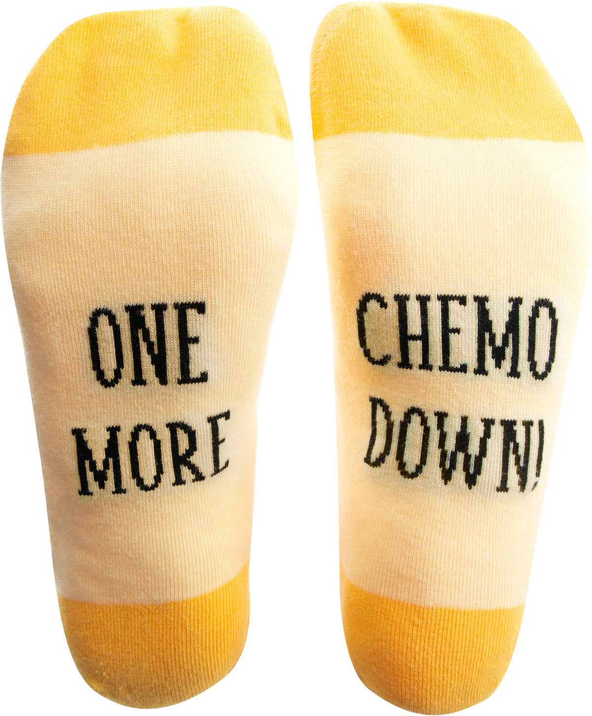 Chemo Down - L/M Unisex Sock-Lemons and Limes Boutique