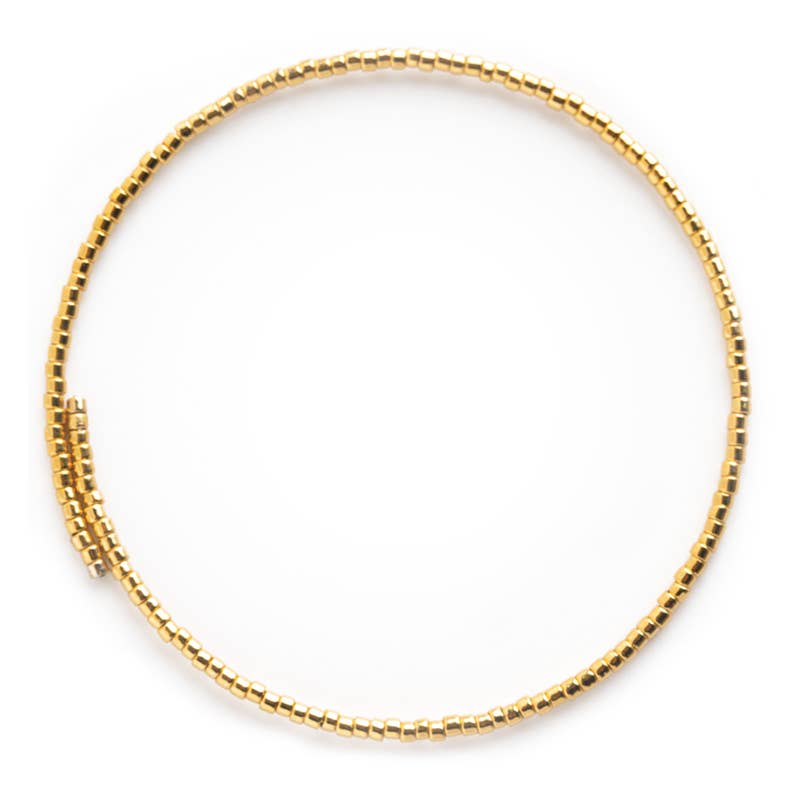 Norah Bangle in Gold--Lemons and Limes Boutique