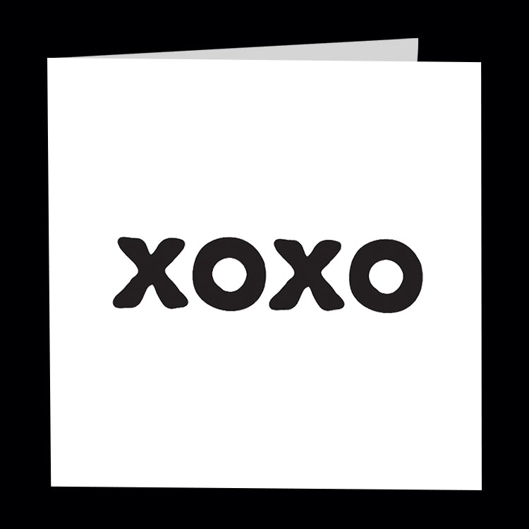 XOXO Greeting Card-Lemons and Limes Boutique