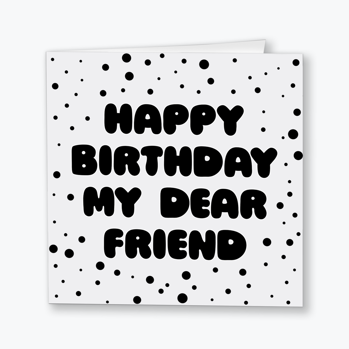 Happy Birthday My Dear Friend Birthday Card-Lemons and Limes Boutique