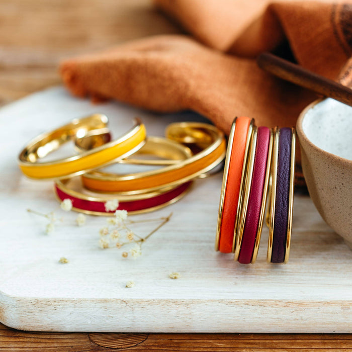 Audacieuse Bangle Violet--Lemons and Limes Boutique