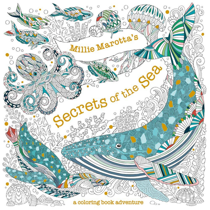 Millie Marotta's Secrets of the Sea Coloring Book--Lemons and Limes Boutique