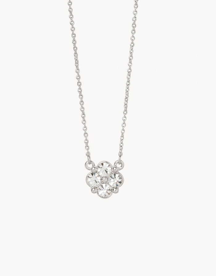 Sea La Vie Blessed Clover Necklace in Silver Spartina-Necklace-Lemons and Limes Boutique