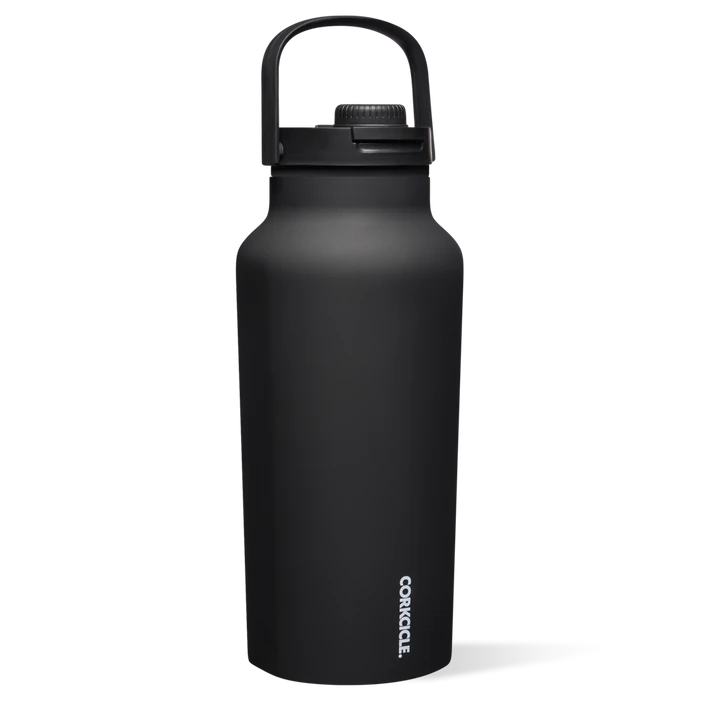 64oz Sport Jug in Black by Corcickle-Lemons and Limes Boutique