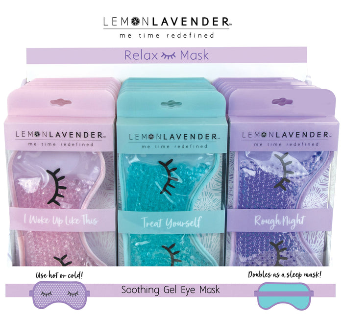 Lemon Lavender Gel Mask--Lemons and Limes Boutique