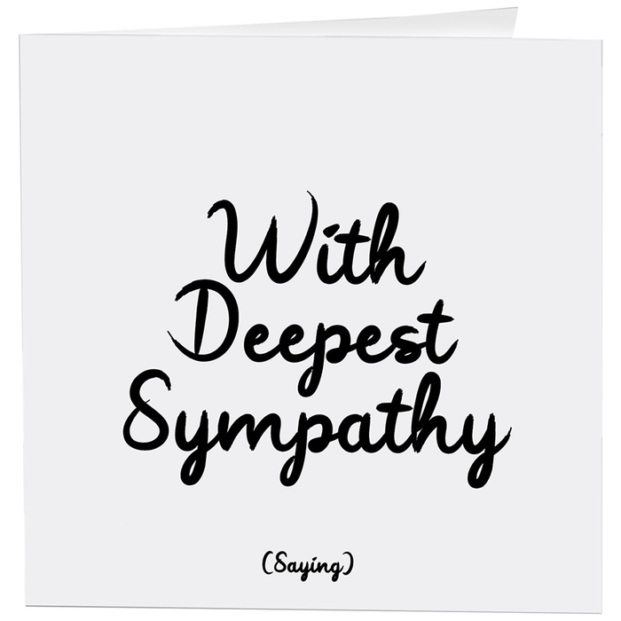 With Deepest Sympathy Card--Lemons and Limes Boutique