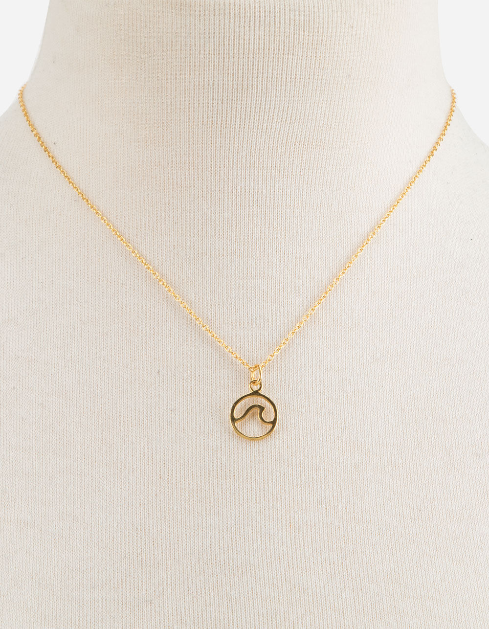 Pura Vida Wave Necklace in Gold-Necklace-Lemons and Limes Boutique