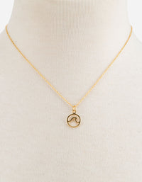 Pura Vida Wave Necklace in Gold-Necklace-Lemons and Limes Boutique