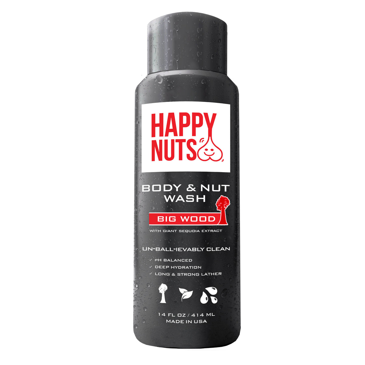 Body & Nut Wash- Big Wood by Happy Nuts--Lemons and Limes Boutique