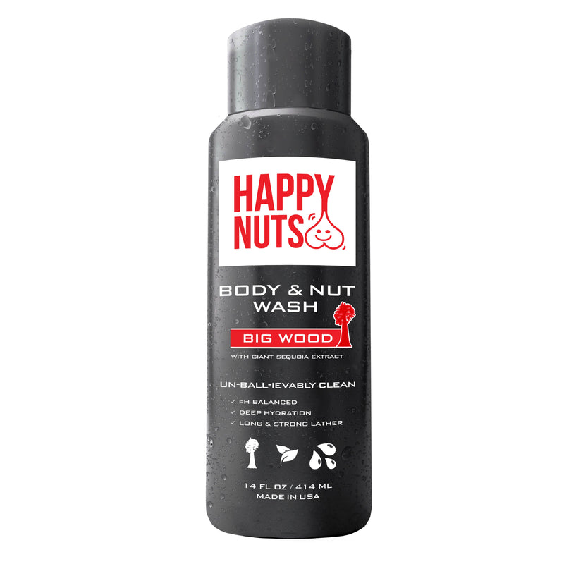 Body & Nut Wash- Big Wood by Happy Nuts--Lemons and Limes Boutique