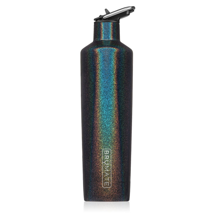25oz Rehydration Bottle in Glitter Charcoal Brumate-Lemons and Limes Boutique