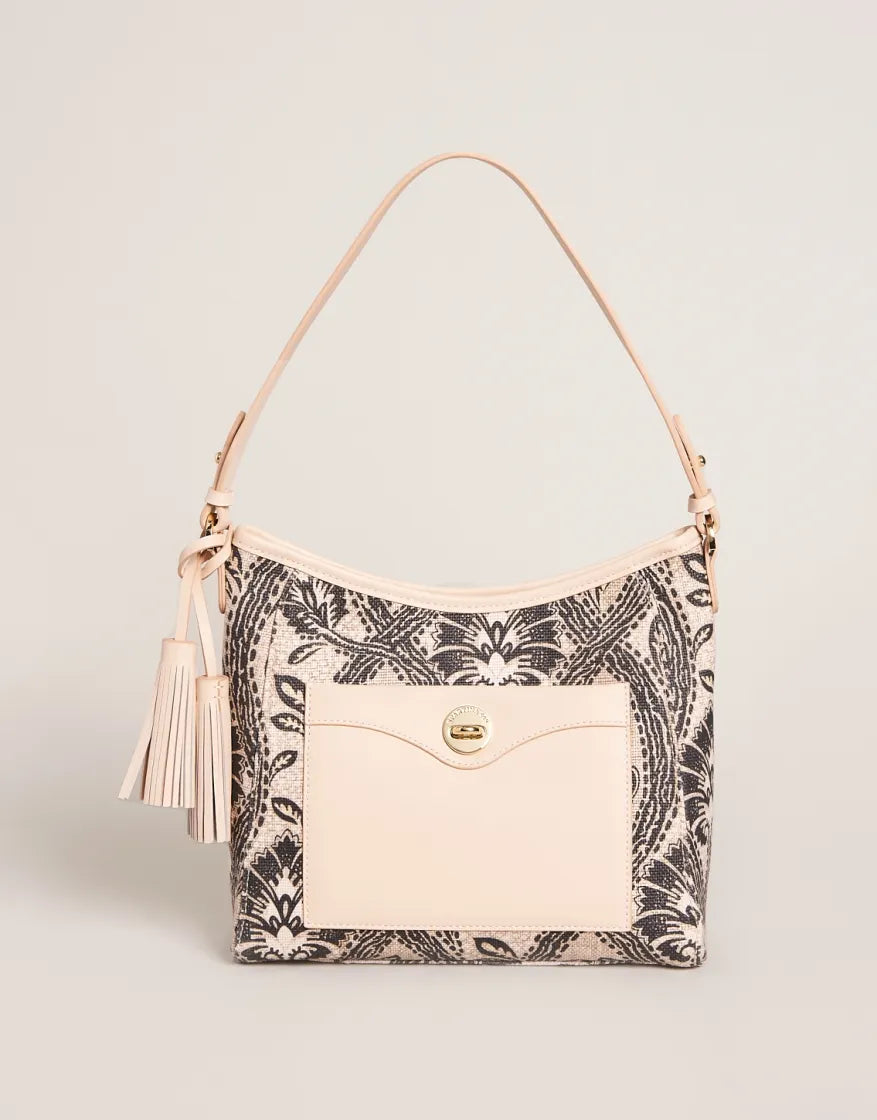 Spartina Nina Pocket Tote in Bellinger-Lemons and Limes Boutique