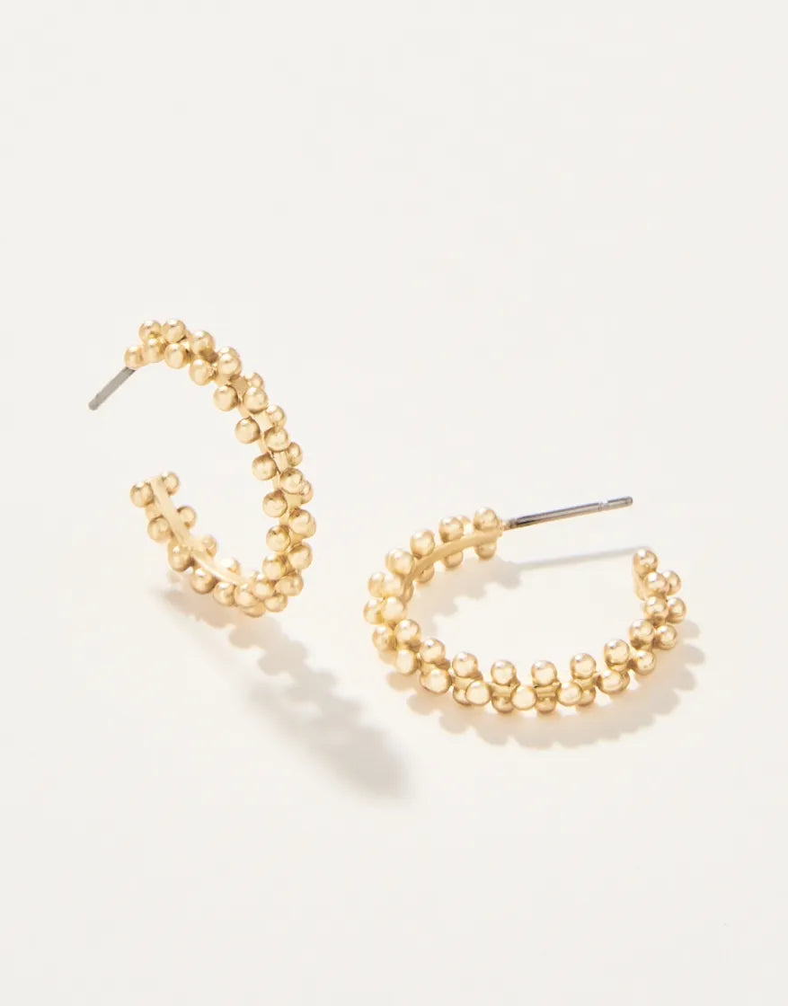 Telfair Hoop Earrings 20mm-Lemons and Limes Boutique