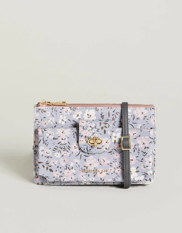 Spartina Lindsey Phone Crossbody in Parade Ditsy Floral-Lemons and Limes Boutique