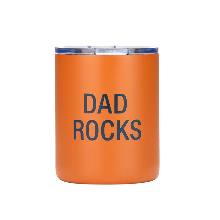 Dad Rocks Lowball Tumbler--Lemons and Limes Boutique
