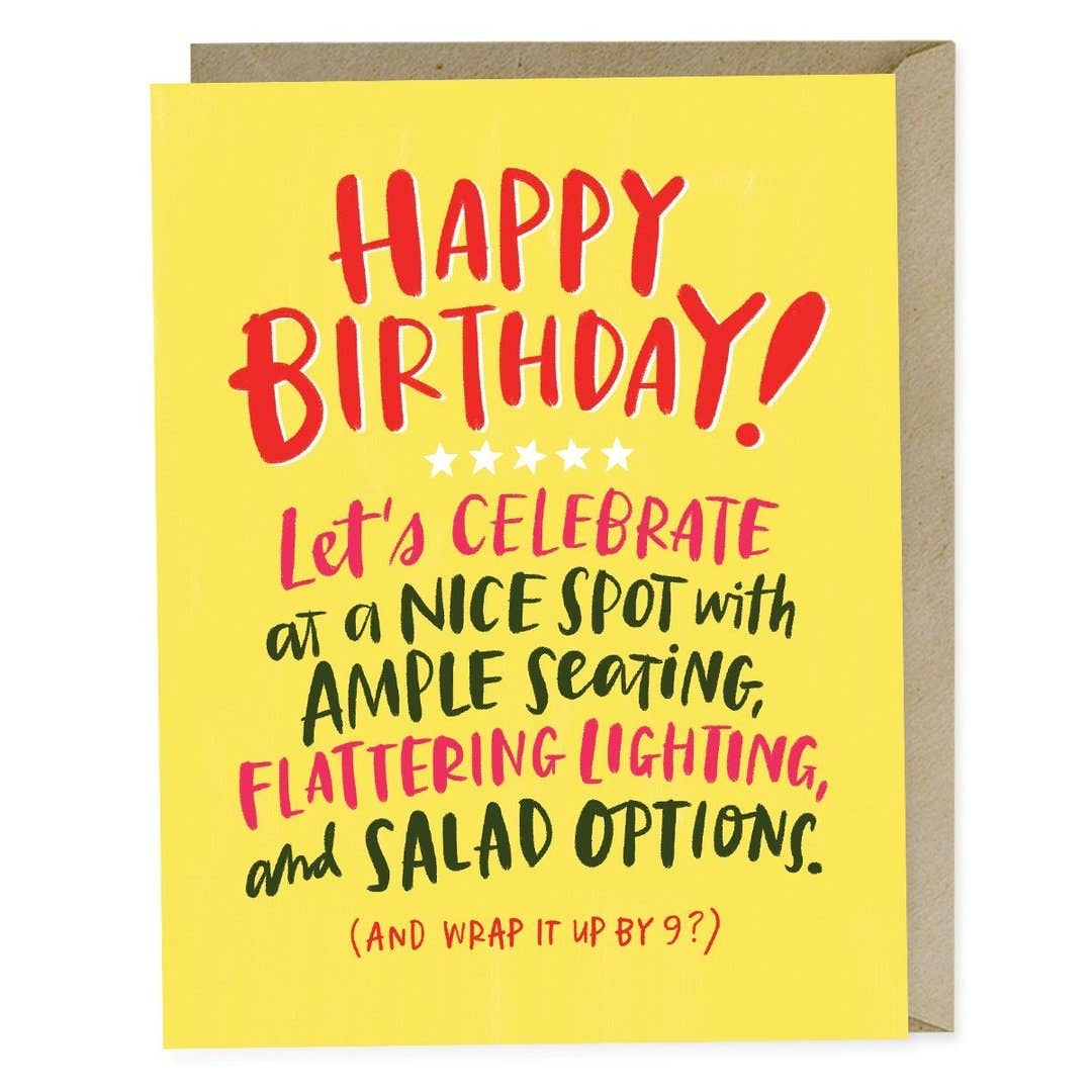 Ample Seating Birthday Card-Lemons and Limes Boutique