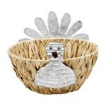 Turkey Hyacinth Basket-Lemons and Limes Boutique